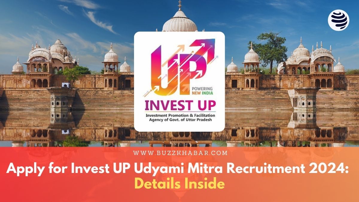 Apply for Invest UP Udyami Mitra Recruitment 2024