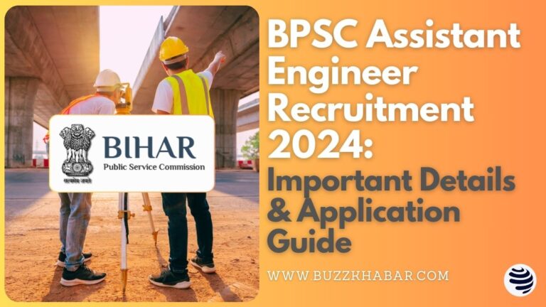 BPSC Assistant Engineer Recruitment 2024