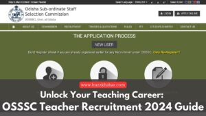 OSSSC Teacher Recruitment 2024