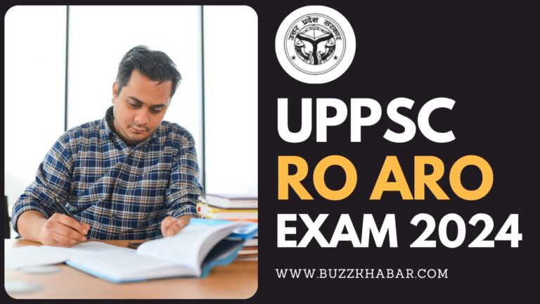 UPPSC RO ARO Exam 2024