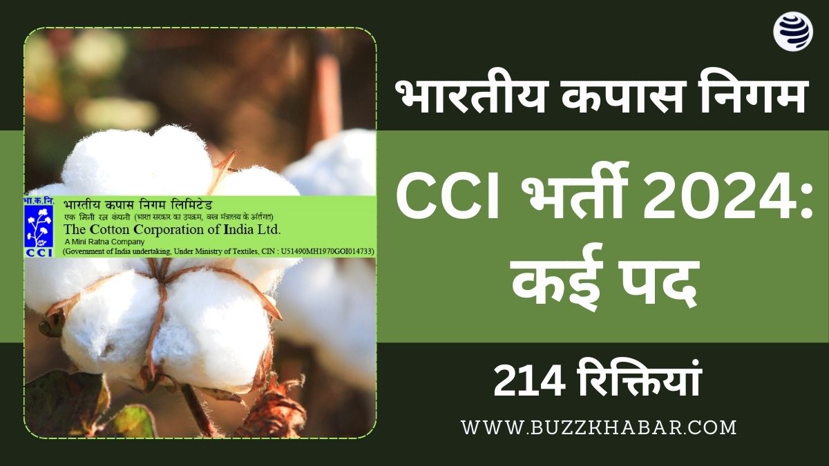 CCI Recruitment 2024