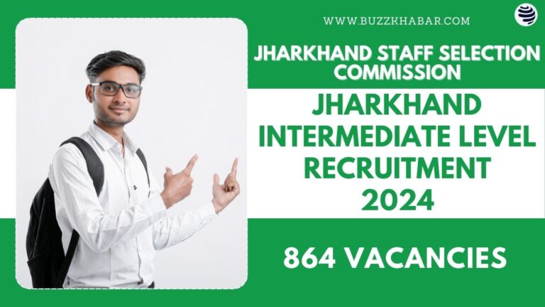 Jharkhand Intermediate Level Recruitment 2024