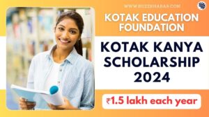 Kotak Kanya Scholarship