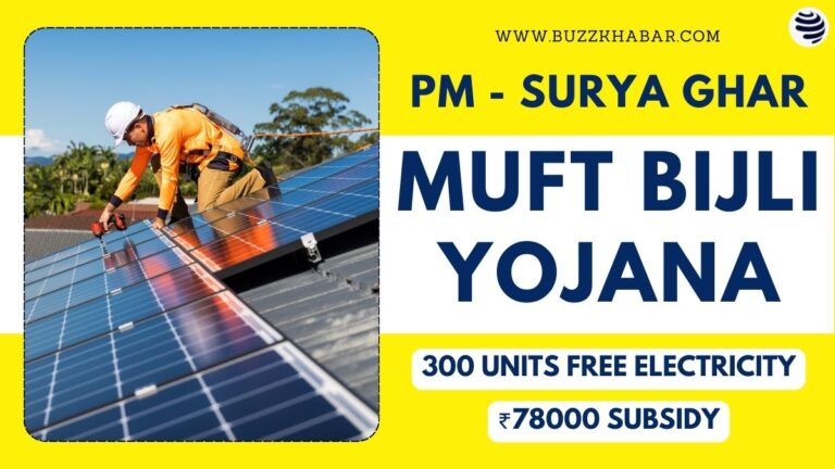 PM Surya Ghar Muft Bijli Yojana