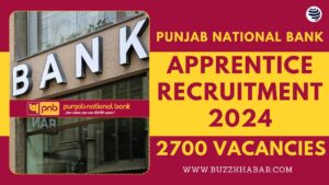 PNB Apprentice Recruitment 2024