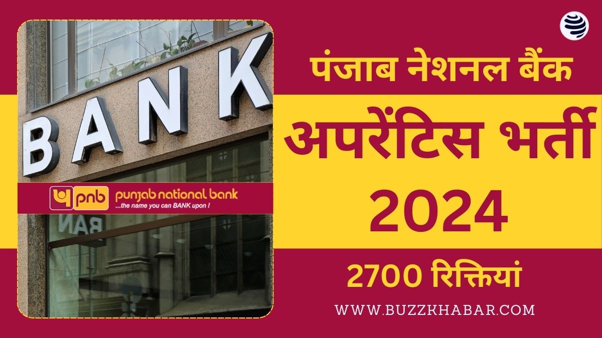 PNB Apprentice Recruitment 2024