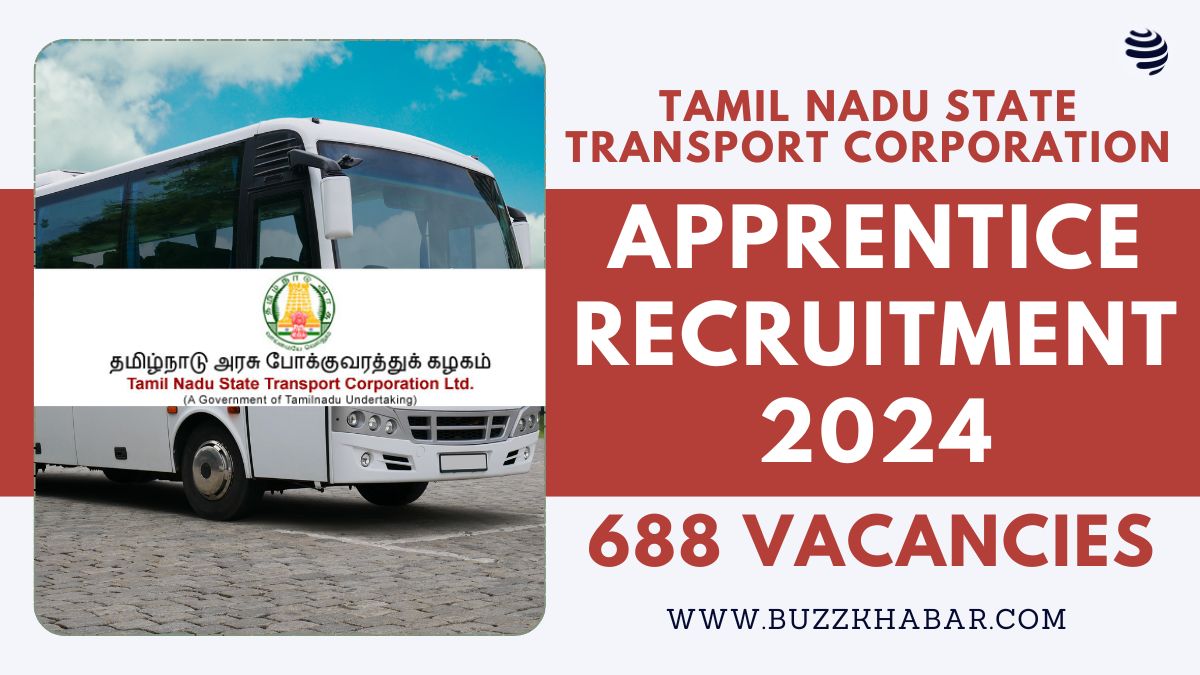 TNSTC Apprentice Recruitment 2024